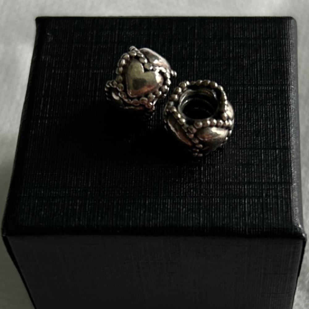 ** MAKE REASONABLE OFFER** Pandora  Sterling Silver Charm And Spacer Lot 12 - Picture 15 of 16